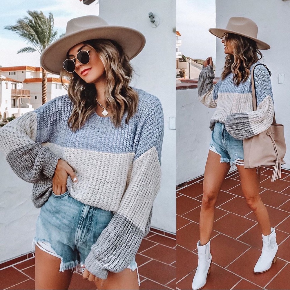 Mattie Colorblock Sweater
